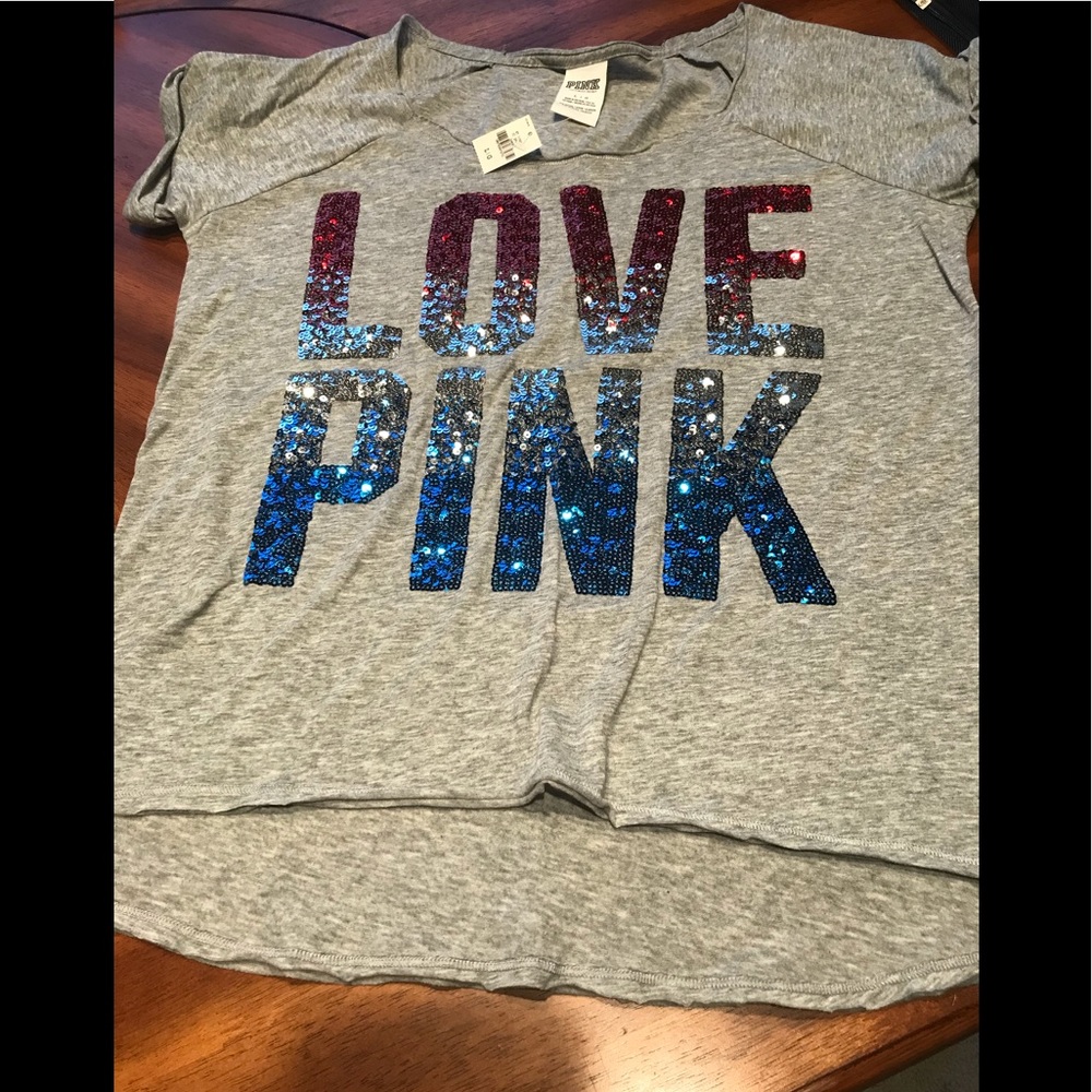 Victoria Secret Pink Bling Shirt